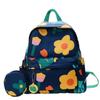 Nova Mochila Escolar Infantil Estilo Coreano Esportiva e de Lazer Campus Flor Graffiti Mochila para Mulheres Estilo Japonês Pequena Fresca Mochila para Mulheres