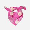 Pañuelo de seda con mapa patrón personalizado logo de empresa pintura infantil diseño diy pañuelo pañuelo cuadrado pequeño de seda impresión de cinta