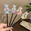 Nuevos Accesorios de Horquilla de Lirio del Valle Estilo Chino para Mujeres, Horquilla, Palillo para el Cabello, Aleación, Estilo Antiguo, Sensación de Alta Gama, 2026, Cheongsam, Floral, Hanfu