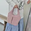 Bolso Casual Sencillo de Color Sólido para Mujer Verano 2026 Versátil Multibolsillos Gran Capacidad Bolso Cubo para Viajes