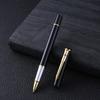 Caneta esferográfica de metal com esfera para assinatura, caderno combinando, caneta de brinde para atividades da empresa, brinde de exposição, caneta gel
