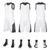 Novo Conjunto de Uniforme de Basquete Adulto Personalizado Roupas Infantis Masculinas e Femininas Colete de Treino Uniforme de Equipe para Jogo de Basquete de Estudantes do Ensino Fundamental Estampado