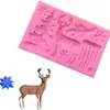 Árvore de Natal, rena, floco de neve, decorações festivas, gesso, aromaterapia, moldes de silicone, enfeites, decorações pendentes, patches, acessórios, molde para fazer