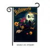 ¡Guau, la nueva bandera de jardín de Halloween de Amazon, bandera decorativa de Feliz Halloween, bandera colgante de Halloween