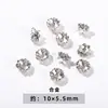 Aleación de zinc y plata del Tíbet disco cuentas de diamante accesorios cuentas de ábaco pulsera DIY hecha a mano accesorios de joyería cuentas sueltas venta al por mayor