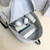 Mochila escolar transfronteriza, diseñada para chicas de secundaria, con un estampado de estrellas fresco y lindo, una mochila versátil adecuada para estudiantes de preparatoria y salidas diarias.
