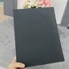 Pasta com Encadernação em Espiral, Capa Dura em Couro, Formato A4, com Folhas Soltas, em Estoque, Livro para Armazenamento de Amostras de Tecido com 3 Furos, Livro de Amostras de Cartões Coloridos, Livro de Amostras de Tecido em Branco