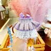 Ropa para Muñeca de 10 cm Estilo Nuevo Primavera y Verano Falda Atuendos para Muñeca Zsiga Falda Corta Vestido de Princesa Conjunto de Atuendo