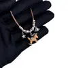 Collar Colgante Retro de Pony para Otoño e Invierno para Mujer 2025 Nuevo Popular Moda de Nicho Versátil Cadena Larga para Suéter Accesorio