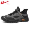 Puxar para Trás Sapatos de Caminhada Masculinos Masculinos 2026 Novo Malha Respirável Verão Ao Ar Livre Caminhada Esportivos Casuais para Homens