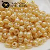 Cuentas de Arroz Preciosa Checa Importadas 4mm Color Perla Redondas Material para Pulsera Collar de Cuentas Hecho a Mano Accesorios DIY