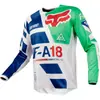 Traje de ciclismo de verano camiseta de manga larga traje de caída de velocidad todoterreno de motocicleta camiseta transpirable todoterreno de bicicleta de montaña protector solar personalizado