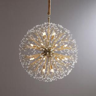 2020 nuevo ins celebridad de internet diente de león candelabro creativo posmoderno nórdico sala de estar restaurante personalidad luz lámpara de lujo ligero