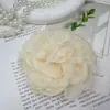 Flores de Borde Quemado Tridimensionales Estilo Coreano Accesorios DIY Pinzas para el Cabello Ligas para el Cabello Tocados Adornos de Flor de Tela para Zapatos y Ropa Venta al por Mayor