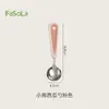 Colher de Melancia FaSoLa com Garfo de Frutas Talheres de Aço Inoxidável Colher de Refeição Colher para Sopa Colher Escavadora de Bolas de Frutas Melancia