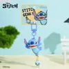 Baimao Serie de Puntadas Genuinas Llavero Lindo con Cuentas, Adorable y Exquisito Colgante de Muñeca Ángel Pareja para Mochila