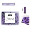 Anel de Lixa Pequeno para Nail Art 3mm Transfronteiriço para Remover Cutículas e Pré-Tratamento Mini Anel de Lixa Roxo