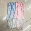 Guantes para Lavar Platos de Algodón de Color Transparente Jelly Morandi, Selección de Color Imprimible, Color Puro, Margarita Conejo Flor, Invierno
