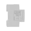 Protector de sobre/subtensión 63A 220V monofásico pantalla digital inteligente reinicio automático del hogar interruptor de apagado automático y reinicio