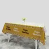 Versión en Inglés Mantel Estampado Transfronterizo Amazon A Prueba de Aceite Impermeable Reunión Fiesta de Cumpleaños Decoración Mantel a Prueba de Polvo