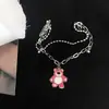 Pulsera con Forma de Corazón Tachonada de Diamantes para Mujer, Verano 2026, Estilo Minimalista, Lujo Ligero, Diseño de Nicho, Sensación de Alta Gama, Joyería de Amistad