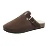 2024 Novo Tamanho Grande 35-45 Sapatilhas Slip-On Meias Meias para Dedo para Mulheres Verão Uso Externo Bico Redondo Meias Meias