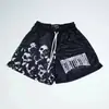 Pantalones Cortos de Baloncesto Personalizados para Hombre de Comercio Exterior Transfronterizo, Corte Holgado, Secado Rápido, Transpirables, de Tres Cuartos de Longitud para Correr Casuales