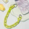 Correa de Hombro de Cadena Acrílica Bolso Cruzado Debajo del Brazo Bolso de Cadena Accesorios de Joyería Llavero Colgante Funda para Teléfono Móvil Colgante
