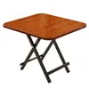 Mesa plegable, mesa de comedor, mesa de comedor para el hogar, juego de mesa y sillas de comedor para apartamentos pequeños, mesa para puesto exterior, mesa simple para propiedades de alquiler