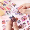 Nuevos Pegatinas con Relieve 3D de Chica Cazadora de Demonios de Comercio Exterior Pegatinas Creativas Periféricas Culturales y Creativas Material para Diario Pegatinas Decorativas para Pintura