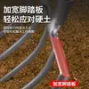 Una herramienta versátil para labrar y aflojar la tierra: una horquilla de acero de 5 dientes para uso agrícola, una horquilla de 6 dientes y una horquilla engrosada para desenterrar jengibre, batatas y hierbas medicinales