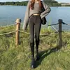Jeans Skinny Negros de Cintura Alta para Mujer, Nuevo Estilo Primavera/Verano 2026, Corte Ajustado, Favorecedores, Pantalones Lápiz Ajustados para Figuras Pequeñas, Modernos