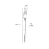 Vajilla de Acero Inoxidable 1010 Cubiertos para Comida Occidental Cuchillo y Tenedor para Bistec Cuchara Cuchara Mezcladora para Postre y Café Cuchara para Comer Vajilla Especial para Hotel