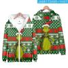 Sudadera con capucha y cremallera casual Monster Verde Nuevo de piel con estampado digital 3D Navideño Transfronteriza Europea y Americana Envío Directo