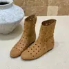 Sandalias de Verano Planas para Mujer 2026 Nuevo Estilo Sandalias Caladas Más Vendidas Botines Estilo Vaquero Occidental Elegantes Modernas Chic