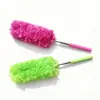 Venta al por mayor del fabricante Plumero de Plumas Microfibra Cinco Secciones Telescópico Plumero para Polvo Limpieza Eliminación de Polvo del Hogar Plumero de Plumas