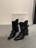 Botas super quentes este ano para pessoas baixinhas, bico fino salto grosso 2026 botinhas super bonitas botas slouch