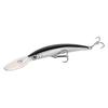 Cebo Luya de lengua larga, 15,3 cm, 16 g, con anilla de simulación, para pesca de lubina en agua dulce