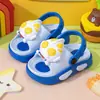 Pantuflas de EVA para niños con tacto suave, de verano, con dibujos animados, lindas, antideslizantes, para interiores, para el baño, con suela gruesa, ligeras, sandalias para bebé