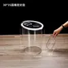 Frutas Deshidratadas Semillas de Girasol Cacahuetes Lata Hermética Tarro para Almacenar Té Transparente a Prueba de Humedad Cubo Hermético a Granel Exhibición de Tienda de Frituras Comerciales