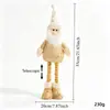 Tejido de Punto Elástico Hombres Niñas Muñecas Figuras Navidad Escena Nórdica Año Nuevo Decoración Adornos Transfronterizo