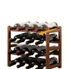 Prateleira de Armazenamento para Vinhos para Uso Doméstico, Rack de Exibição de Vinhos, Armário de Vinhos, Prateleira de Exibição Simples em Grade para Balcão de Bar