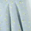 Vestido de Sol Mini Azul Estampado Estilo Americano Chica Picante Línea A Verano 2026 Nuevo Sexy Ajustado con Tirantes Finos Vestido Corto