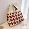 Bolso Tote Nuevo de Moda con Lindo Diseño de Animal, Bolso de Mano Versátil para Mujer, Estilo Coreano y Japonés, Bolso de Punto para Exteriores para Damas