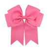 6 polegadas Rib Ribbon Fishtail Fita Dupla Laço Grampo de Cabelo Acessórios de Cabelo para Crianças Grampo de Cabelo 672
