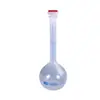 Botella de Plástico de Capacidad 1000ml Tapa Roja PP Botella de Laboratorio de Capacidad Fija Botella Oscilante Botella Dispensadora de Líquidos