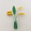 Clip de plástico de dos colores un paquete de 24 pinzas para secar a prueba de viento ropa fija a prueba de viento para el hogar