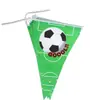 Paquete de Fiesta Temática de Fútbol Decoraciones de Fiesta de Cumpleaños de Fútbol Verde Suministros Vajilla Desechable Juego de Fútbol