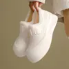 Botas de Chuva de Moda Transfronteiriças para Mulheres, Sapatos de Água Quente de Algodão Fixos para Uso Externo, Sapatos Versáteis para Estudantes, Sapatos de Borracha para Cozinha Antiderrapantes com Solado Macio