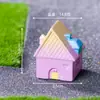 Micro-Paisaje Creativo Dibujo Animado Casa de Cuento de Hadas Casa de Muñecas DIY Decoración del Hogar de Gama Alta de Nicho Adorno de Escritorio